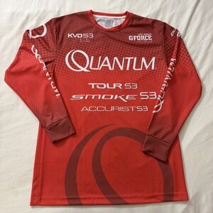 Quantum Fishing Men Medium Auto Aoy Series Semi Fitted Poly Long Sleeve Shirt